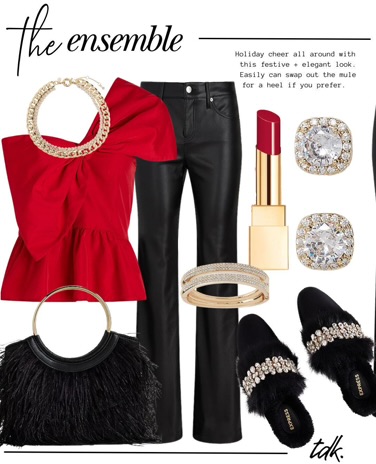 Classic Holiday Outfit - holiday outfits for women over 40