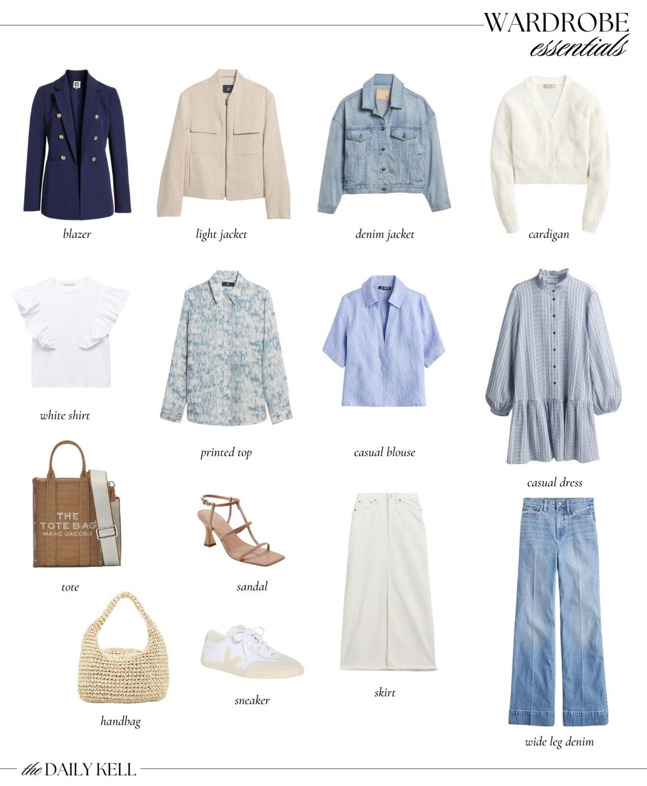 spring capsule, spring capsule wardrobe