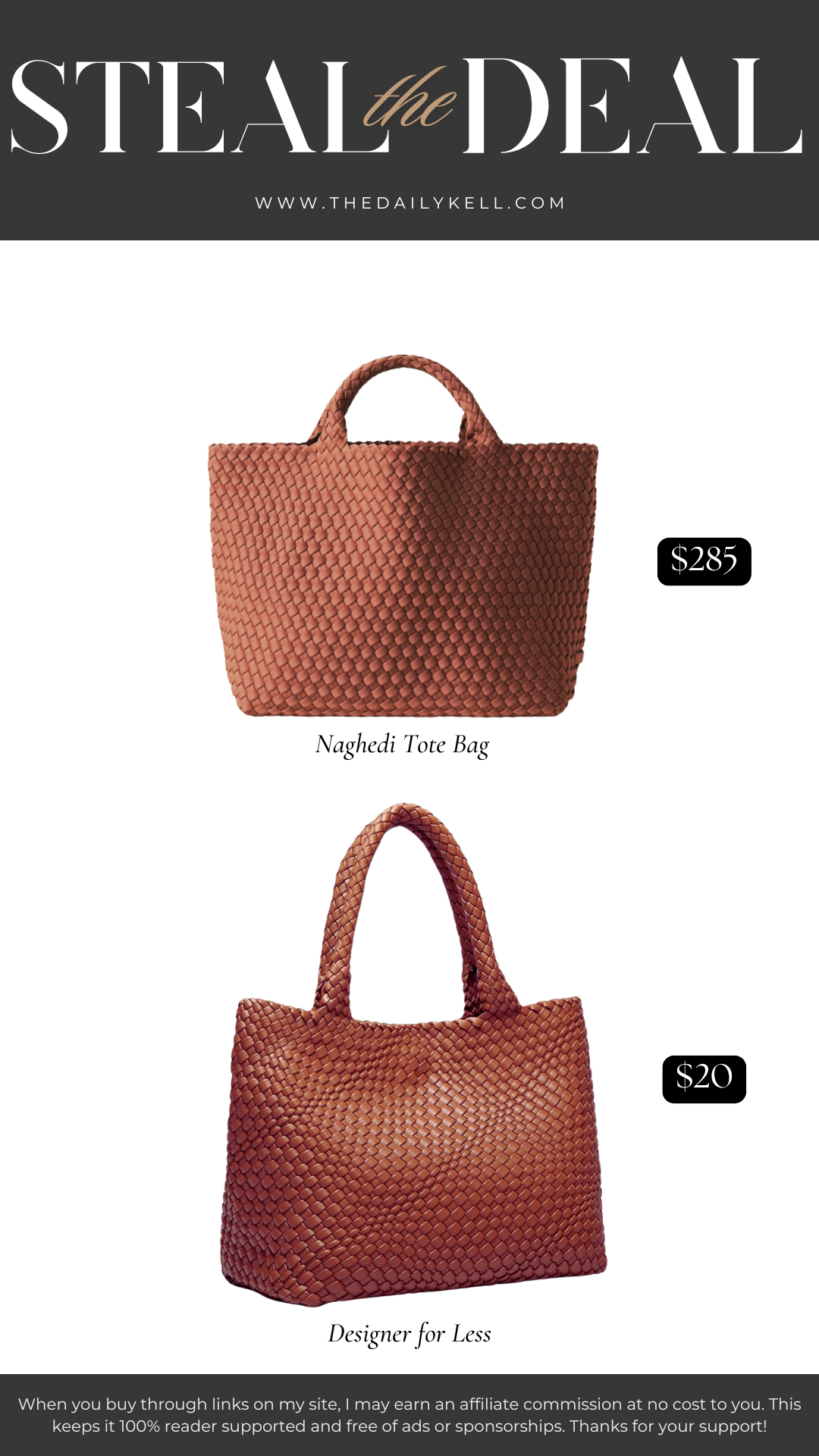 naghedi st. barths tote bag designer look for less